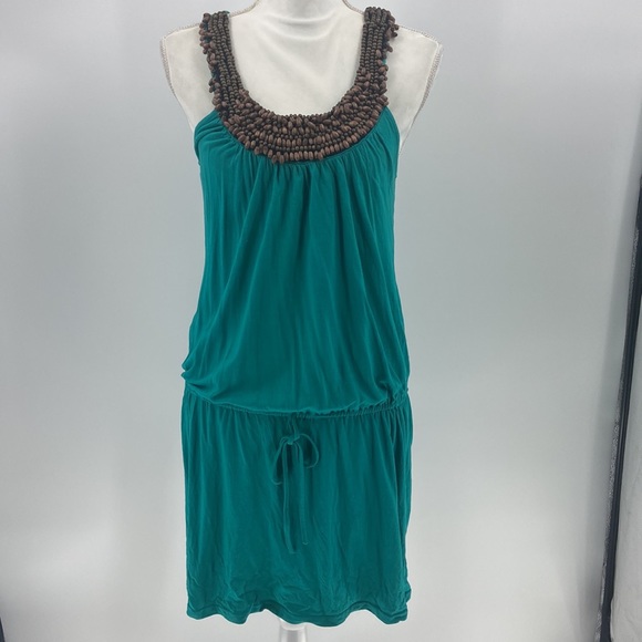 Wet Seal beaded sundress boho style large - Picture 7 of 14